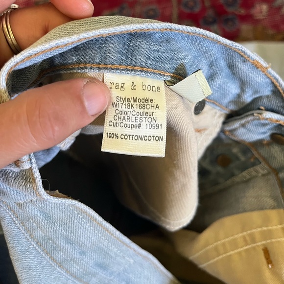 Rag &bone jeans, size 26. - Picture 4 of 9